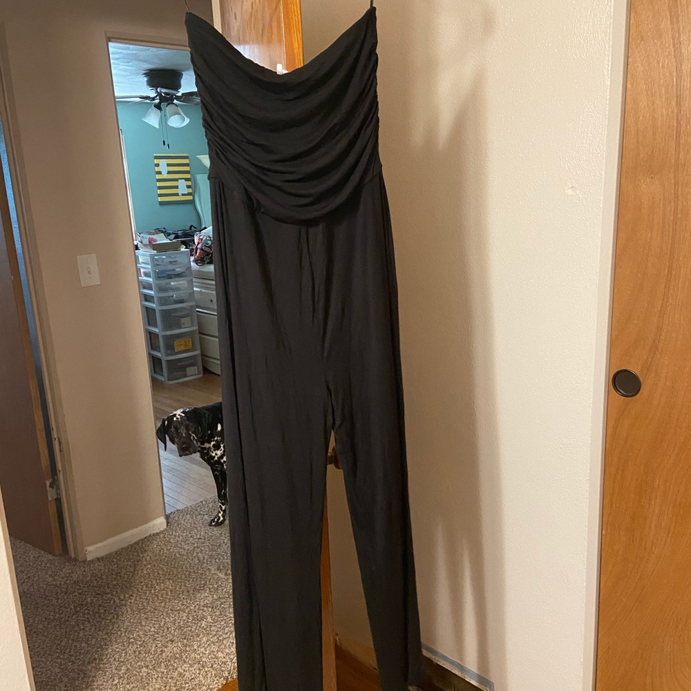 Strapless jumpsuit